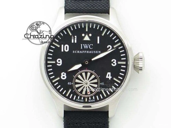 MIROTIME 0318 Big Pilot Real PR IW500432 DFB Limited Edition ZF 1:1 Best Edition On Black Nylon Strap A Fashionable 7276